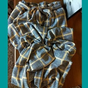 NWT Plaid Business Pants
